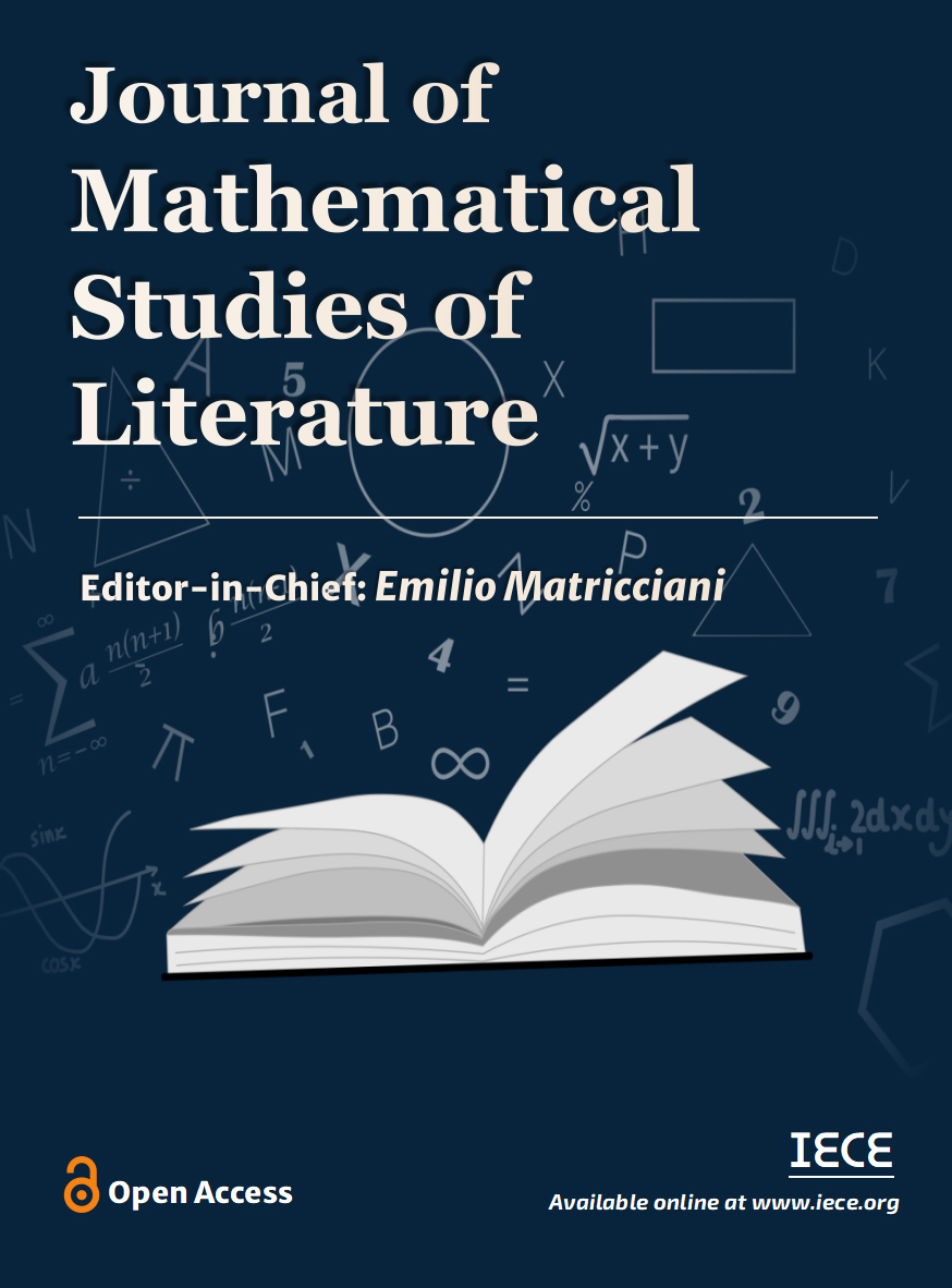 Journal of Mathematical Studies of Literature Cover