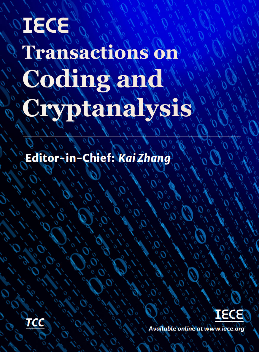 IECE Transactions on Coding and Cryptanalysis Cover