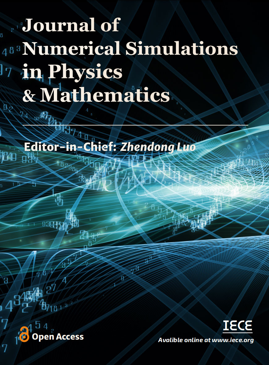Journal of Numerical Simulations in Physics and Mathematics Cover