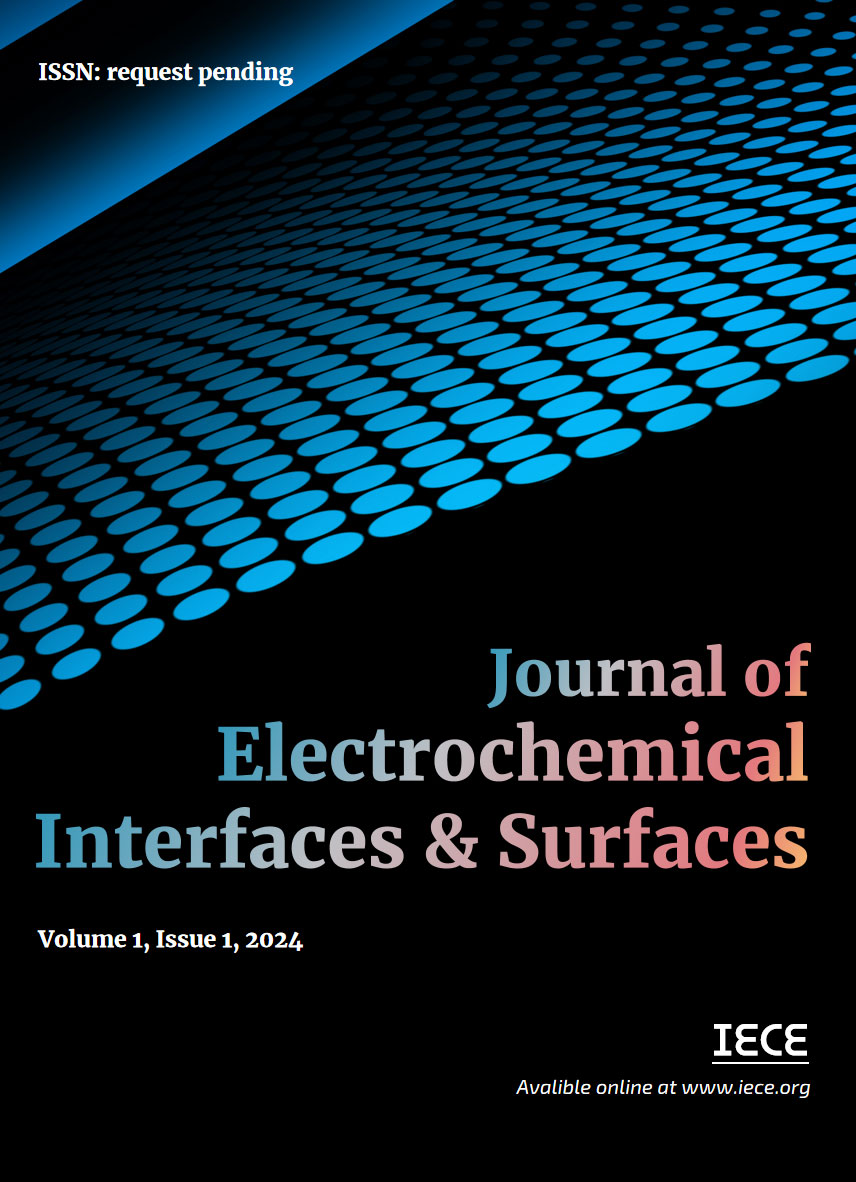 Journal of Electrochemical Interfaces and Surfaces Cover