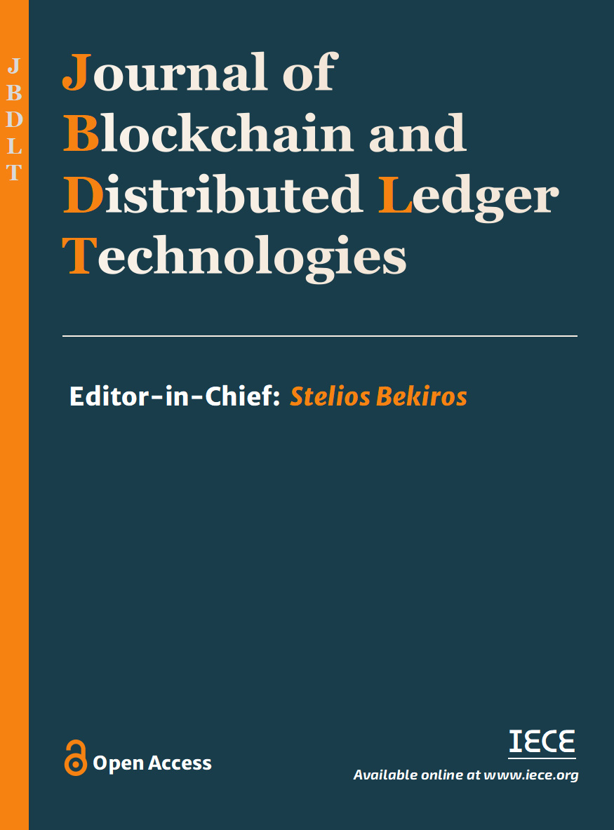 Journal of Blockchain and Distributed Ledger Technologies Cover